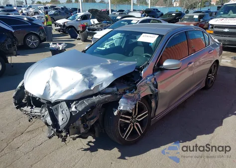 2016 Honda Accord Sport z USA, uszkodzony, nr VIN 1HGCR2F57GA221599